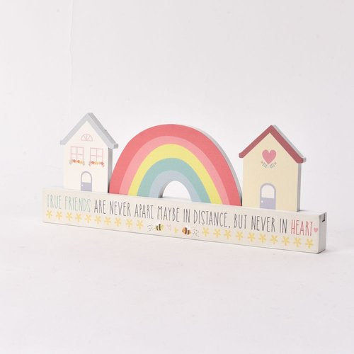 Decoración para repisa Arco Iris Love Life Widdop