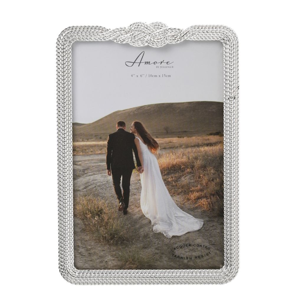 Marco fotos infinito 3D plateado Amore 10x15 Widdop