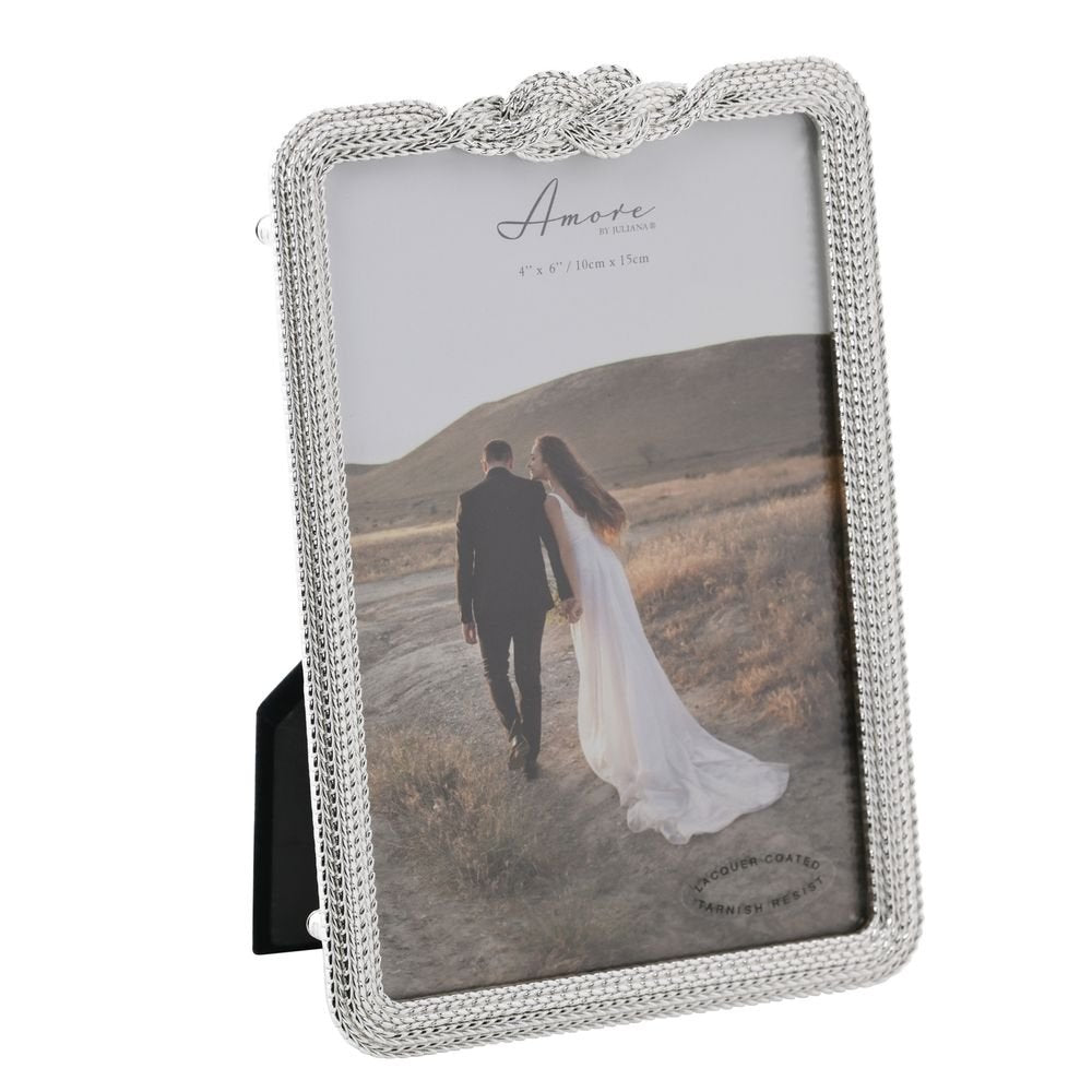Marco fotos infinito 3D plateado Amore 10x15 Widdop