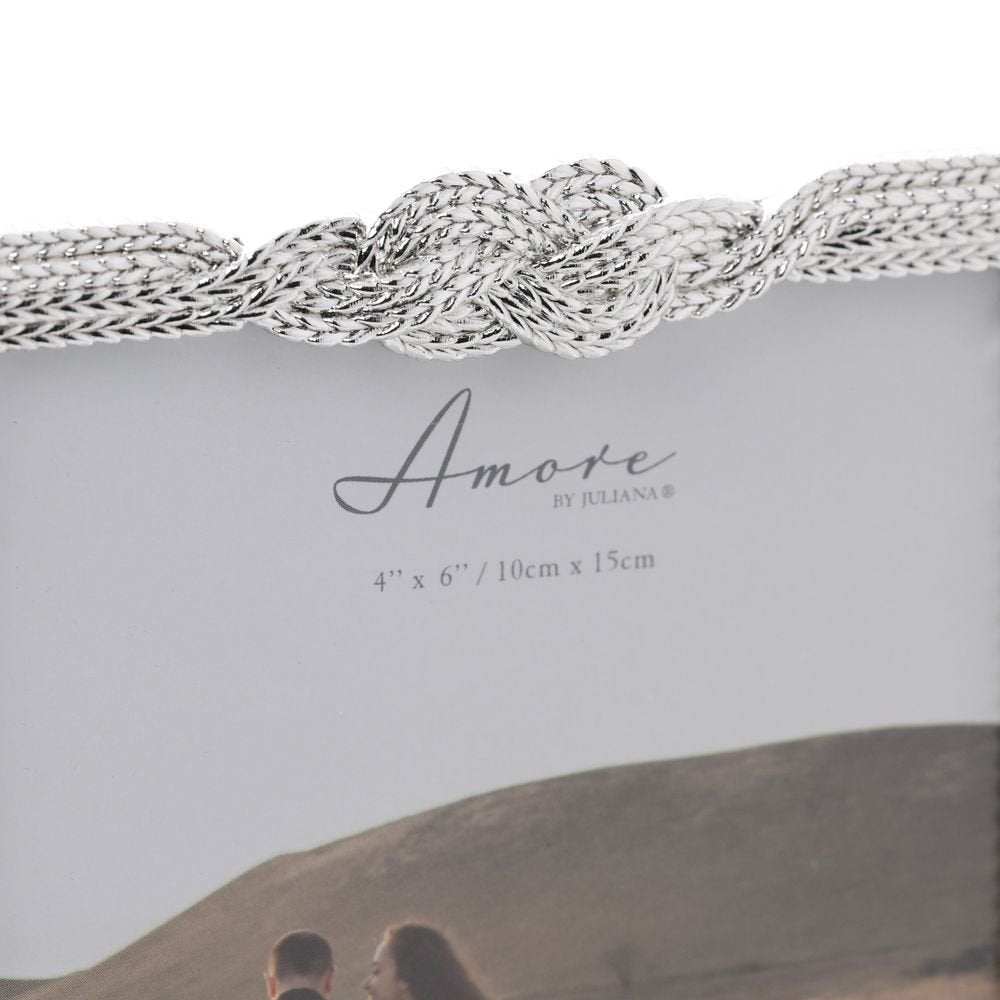 Marco fotos infinito 3D plateado Amore 10x15 Widdop