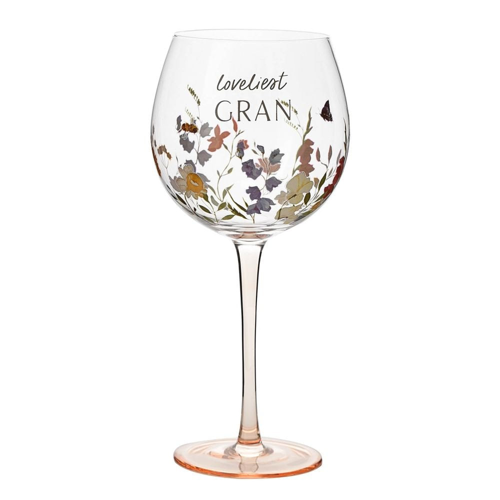 Copa Cristal Loveliest Flores con Caja Regalo WIDDOP Imagen principal del producto