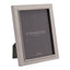 Marco de fotos madera sintética gris plateado 15x20 Widdop