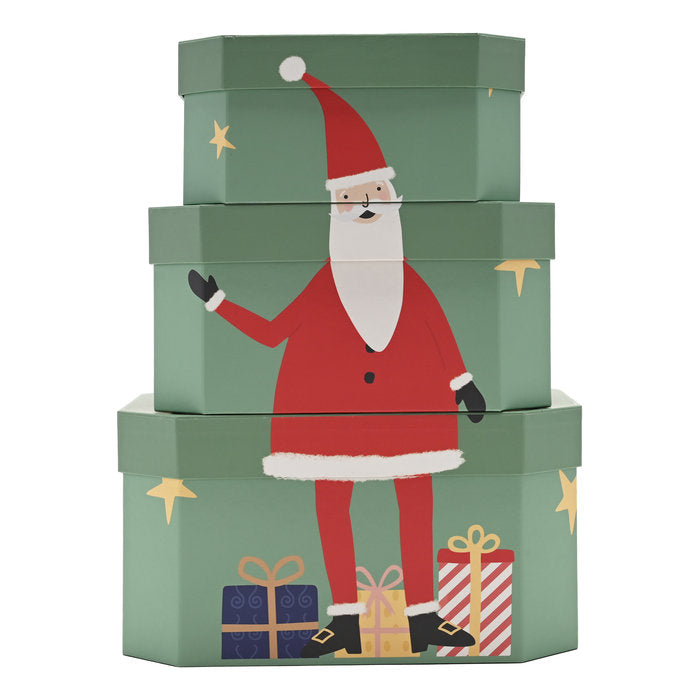 SET 3 CAJAS APILABLES DE PAPA NOEL | WIDDOP NAVIDAD | 1 UNIDAD | 5017224991170 Imagen principal del producto