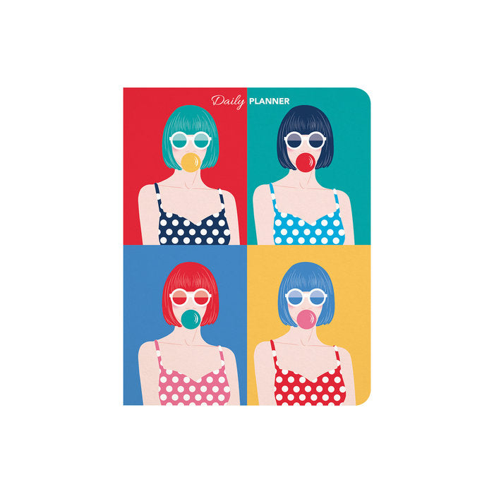 Agenda Pop! Santoro 11,6x14,4x1,3 cm Safta
