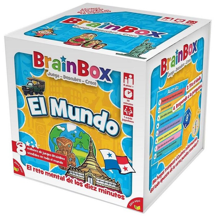 JUEGO DE MESA BRAINBOX EL MUNDO | ASMODEE JUEGOS | 1 UNIDAD | 5025822234018 Imagen principal del producto