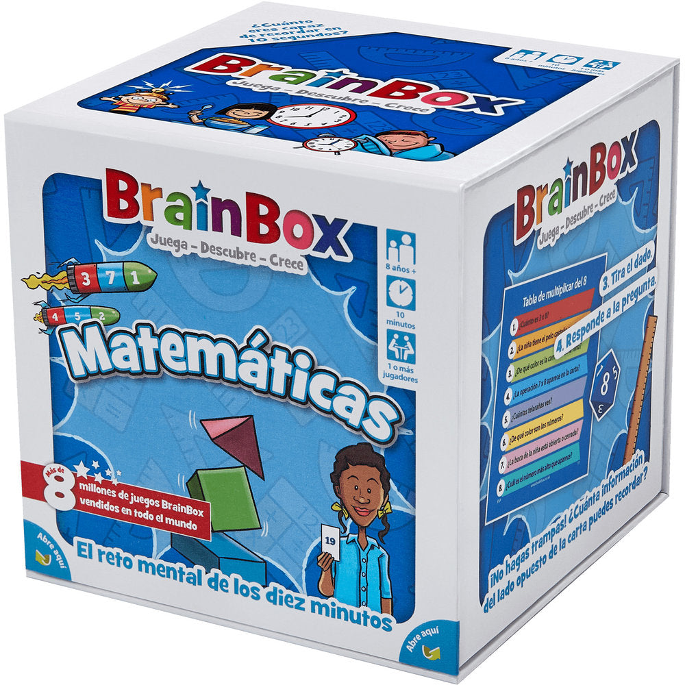 Juego de Cartas Brainbox Matemáticas Asmodee Juegos