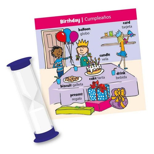 BrainBox Lets Learn English, juego de mesa