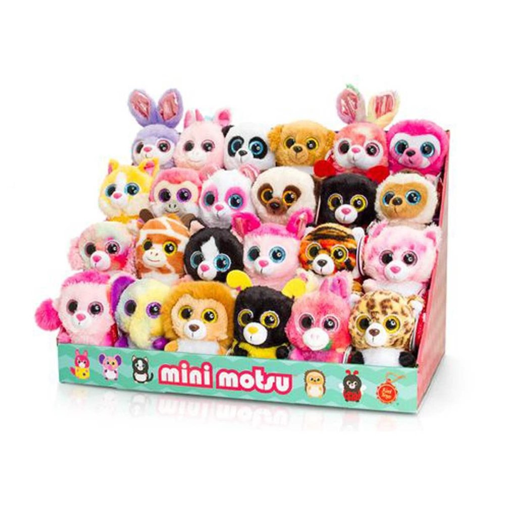 Expositor 24 Peluches Mini Motsu 10 cm Keel Toys