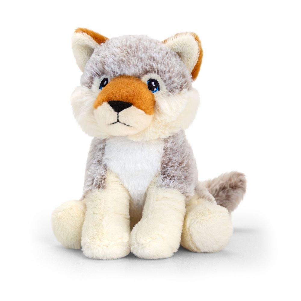 PELUCHE LOBO 18CM | KEEL TOYS | 1 UNIDAD | 5027148010345 Imagen principal del producto
