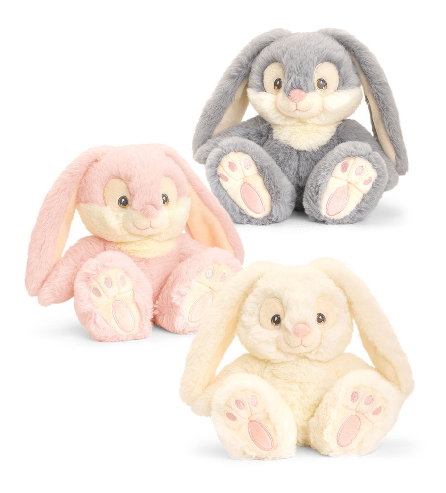 PELUCHE CONEJO OREJAS 22 CM SURTIDO | KEEL TOYS | 1 UNIDAD | 5027148013629