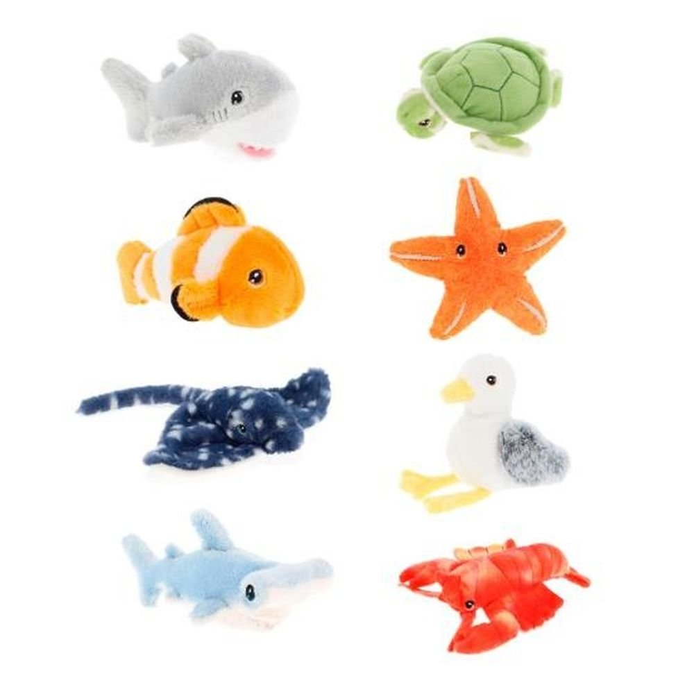 Expositor 24 peluches animales marinos Keel Toys