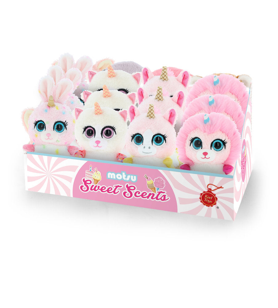 Expositor 12 Peluches Dulces Aromas Motsu 14 cm KEEL Toys Imagen principal del producto
