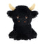 PELUCHE VACA NEGRA 18CM | KEEL TOYS | 1 UNIDAD | 5027148033269