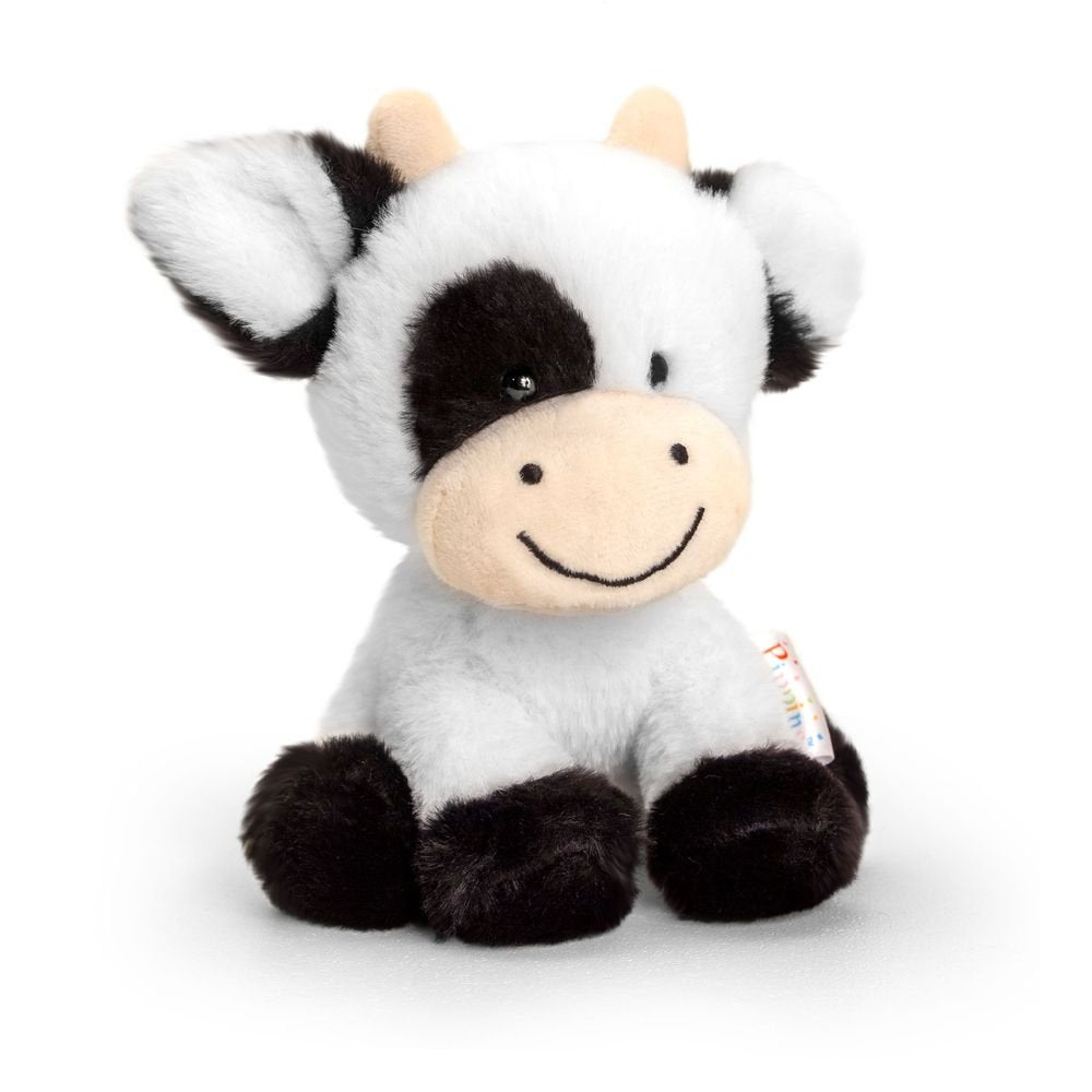 PELUCHE VACA 14CM | KEEL TOYS | 1 UNIDAD | 5027148048805