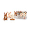 Expositor 12 peluches animales granja Keel Toys