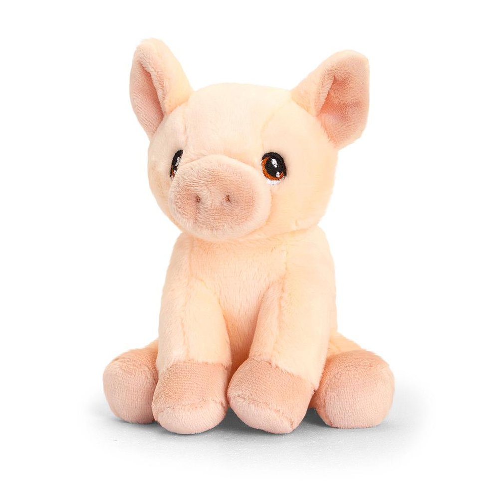 Expositor 12 peluches animales granja Keel Toys
