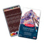 Caja metálica de 12 lápices Derwent Coloursoft marca Derwent