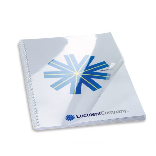 PORTADA PVC COVERS A4 180M TRANSPARENTE | 100 UNIDADES | (ESSELTE, S,A,) Imagen principal del producto