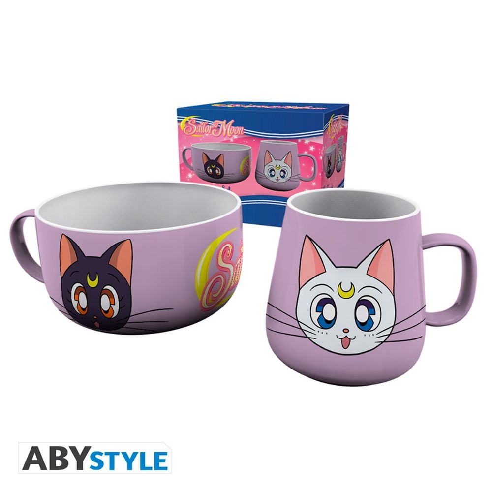 SET DESAYUNO BOWL Y TAZON SAILOR MOON | ABYSSE | 1 UNIDAD | 5028486406746 Imagen principal del producto