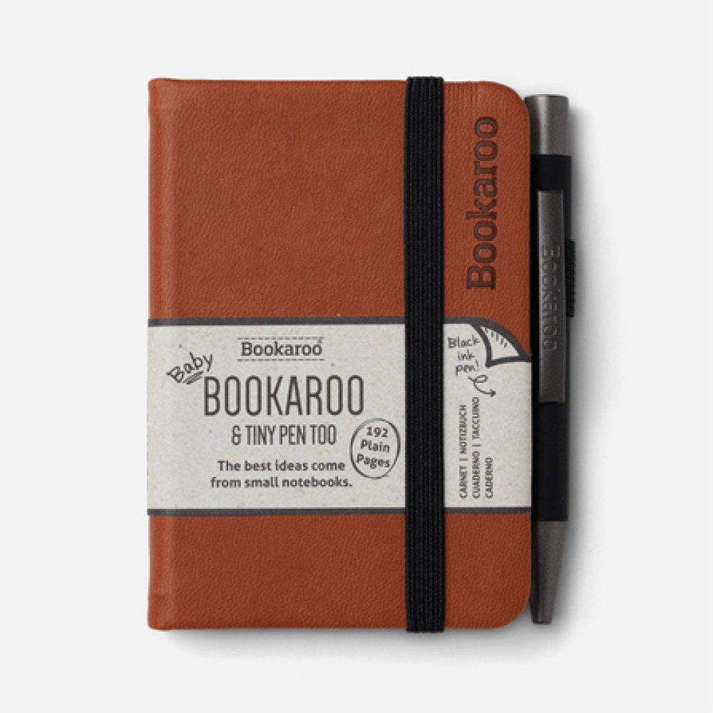 Notebook A7 y bolígrafo marrón The Company Called If House Imagen principal del producto