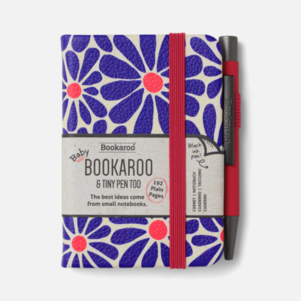 Notebook A7 y Boligrafo Rosa y Morado Margarita THE COMPANY CALLED IF HOUSE Imagen principal del producto