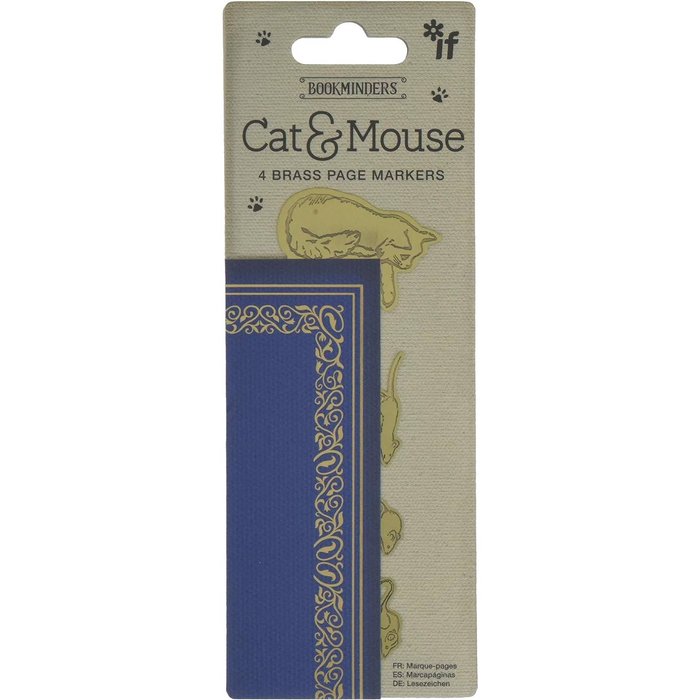 MARCAPAGINAS MODELO GATO Y RATON | 1 UNIDADES | (THE COMPANY CALLED IF HOUSE) Imagen principal del producto
