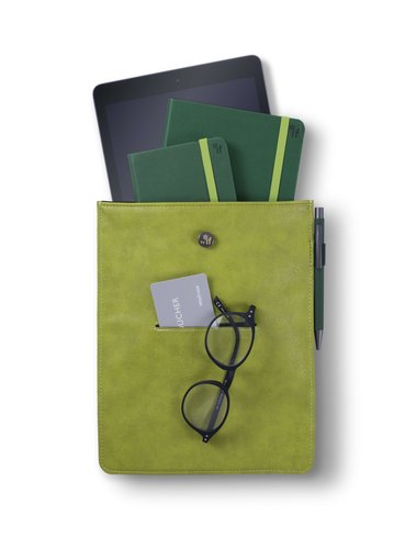 Funda Libro Cuero Verde The Company Called If House