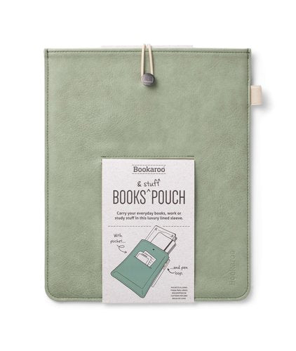 Funda libro cuero verde oscuro The Company Called If House