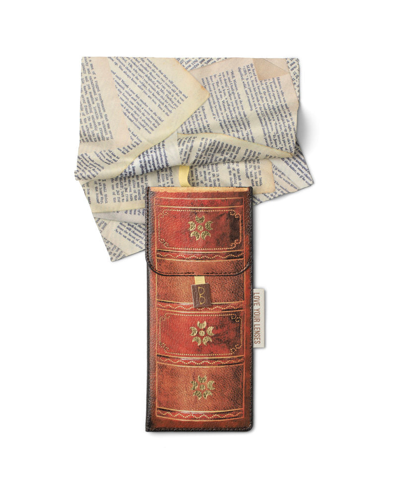 Funda gafas + pañuelo libro The Company Called If House