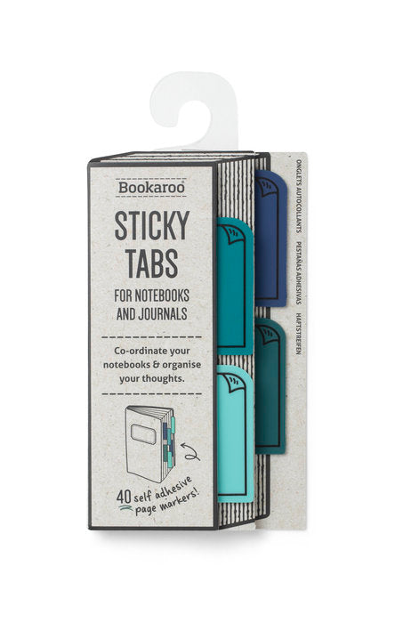 Etiquetas Adhesivas Organizadoras Azuladas Marca The Company Called If House Pack 20