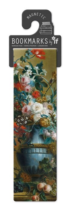 MARCAPAGINAS MAGNETICO FLOWERS IN A BLUE VASE | 3 UNIDADES | (THE COMPANY CALLED IF HOUSE) Imagen principal del producto
