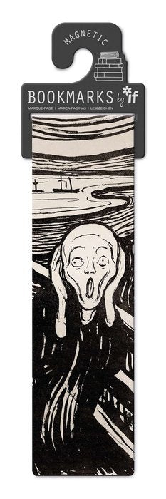 MARCAPAGINAS MAGNETICO THE SCREAM | 3 UNIDADES | (THE COMPANY CALLED IF HOUSE) Imagen principal del producto