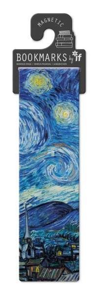 MARCAPAGINAS MAGNETICO THE STARRY NIGHT | 3 UNIDADES | (THE COMPANY CALLED IF HOUSE) Imagen principal del producto