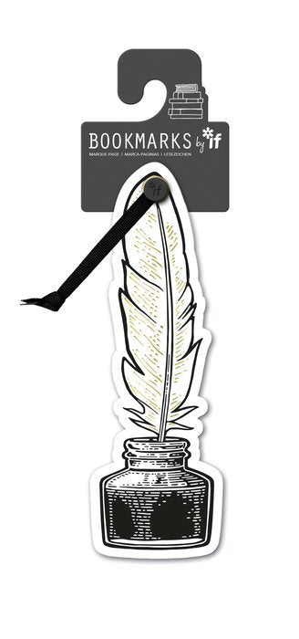 MARCAPAGINAS QUILL & INK | 3 UNIDADES | (THE COMPANY CALLED IF HOUSE) Imagen principal del producto