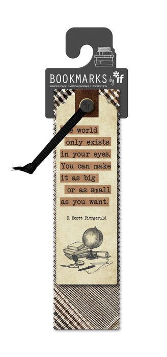 MARCAPAGINAS THE WORLD ONLY EXISTS | 1 UNIDADES | (THE COMPANY CALLED IF HOUSE) Imagen principal del producto