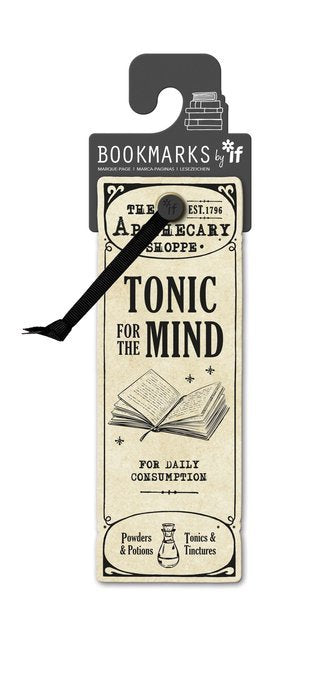 MARCAPAGINAS TONIC FOR THE MIND | 3 UNIDADES | (THE COMPANY CALLED IF HOUSE) Imagen principal del producto