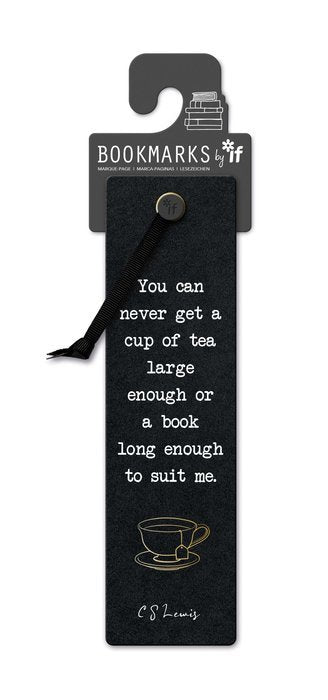 MARCAPAGINAS LITERARIOCUP OF TEA | 1 UNIDADES | (THE COMPANY CALLED IF HOUSE) Imagen principal del producto