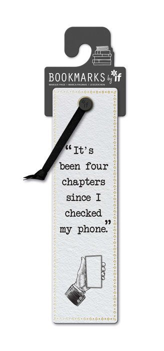 MARCAPAGINAS LITERARI CHECKED MY PHONE | 3 UNIDADES | (THE COMPANY CALLED IF HOUSE) Imagen principal del producto
