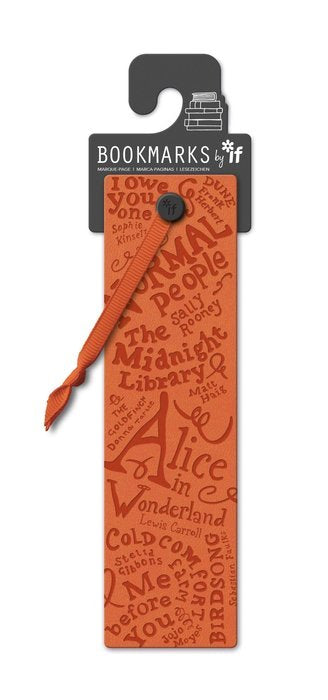 MARCAPAGINAS POLIPIEL ALICE | 3 UNIDADES | (THE COMPANY CALLED IF HOUSE) Imagen principal del producto