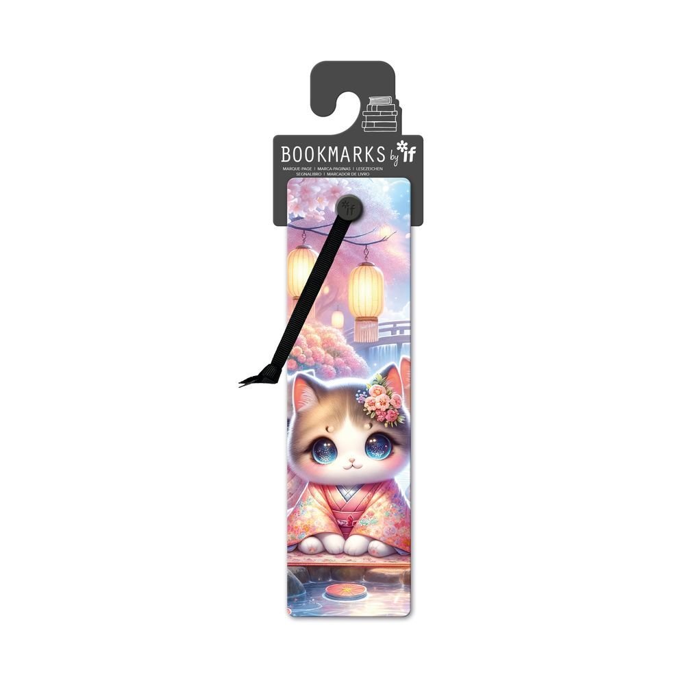 MARCAPAGINAS MANGA - GATO ANIME | 3 UNIDADES | (THE COMPANY CALLED IF HOUSE) Imagen principal del producto