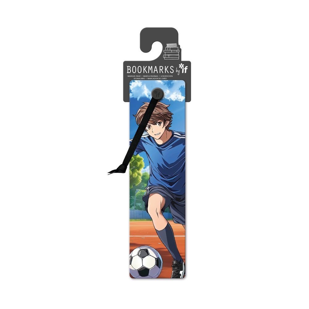 MARCAPAGINAS MANGA - CHICO FUTBOLISTA | 3 UNIDADES | (THE COMPANY CALLED IF HOUSE) Imagen principal del producto