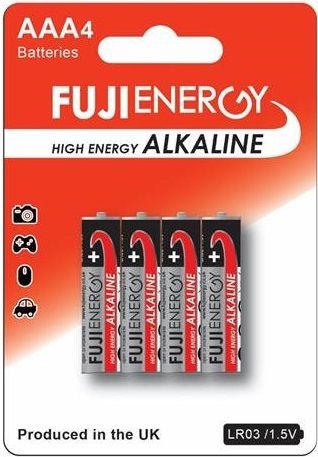 Blister 4 pilas alcalinas fujienergy LR03 AAA 1,5V Imagen principal del producto