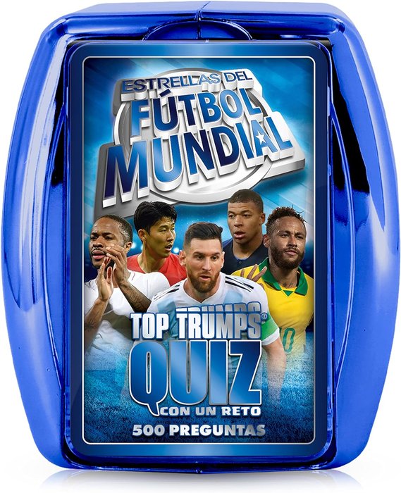 JUEGO DE MESA QUIZ WORLD FOOTBALL STARS | WINNING MOVES CT | 1 UNIDAD | 5036905047159