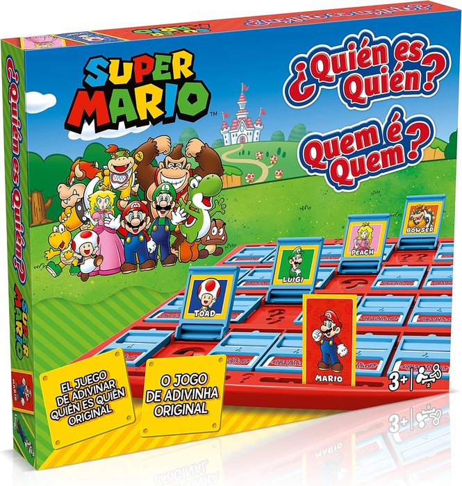 JUEGO DE MESA QUIEN ES QUIEN SUPER MARIO | WINNING MOVES CT | 1 UNIDAD | 5036905050074 Imagen principal del producto