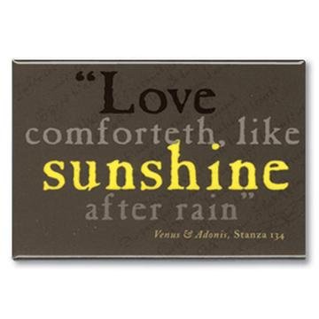 IMAN RECTANGULAR LOVE COMFORTETH LIKE SUNSHINE | CUSTOMWORKS | 1 UNIDAD | 5038680005935 Imagen principal del producto
