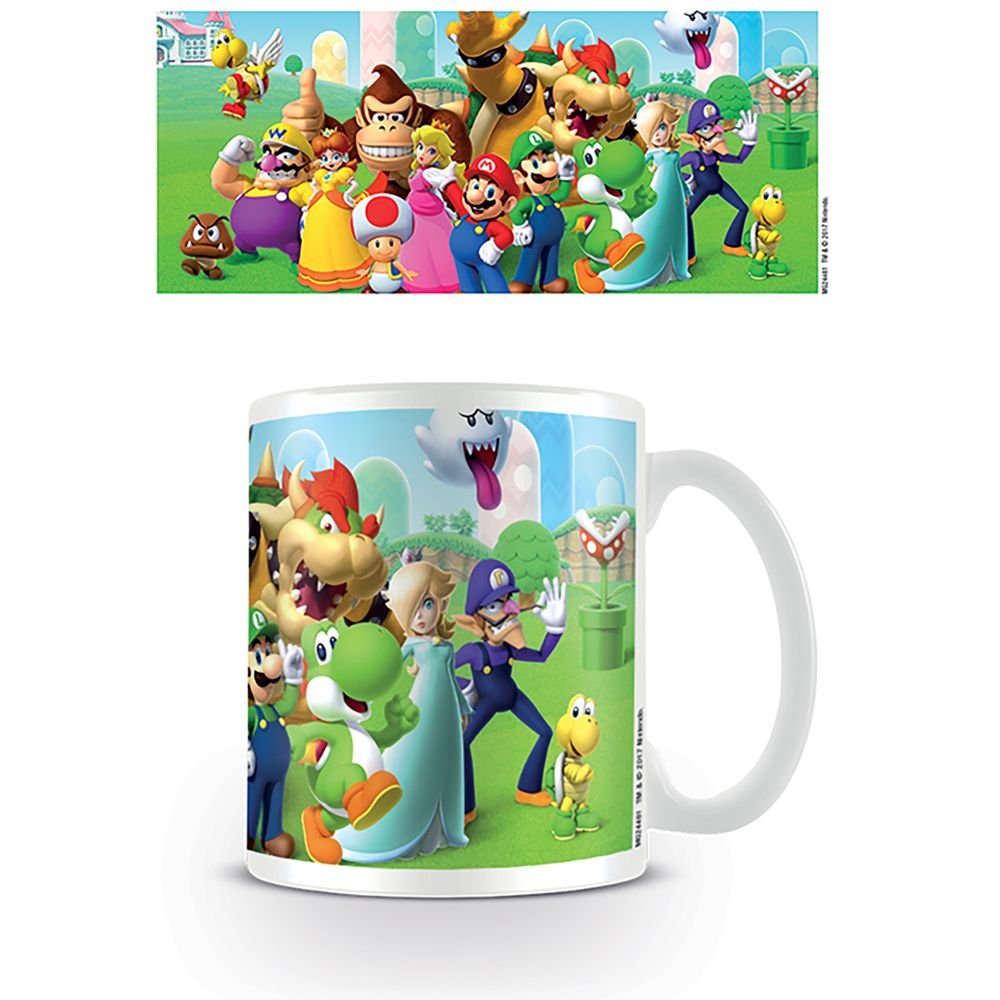 Taza Super Mario Mushroom Kingdom 325ml
