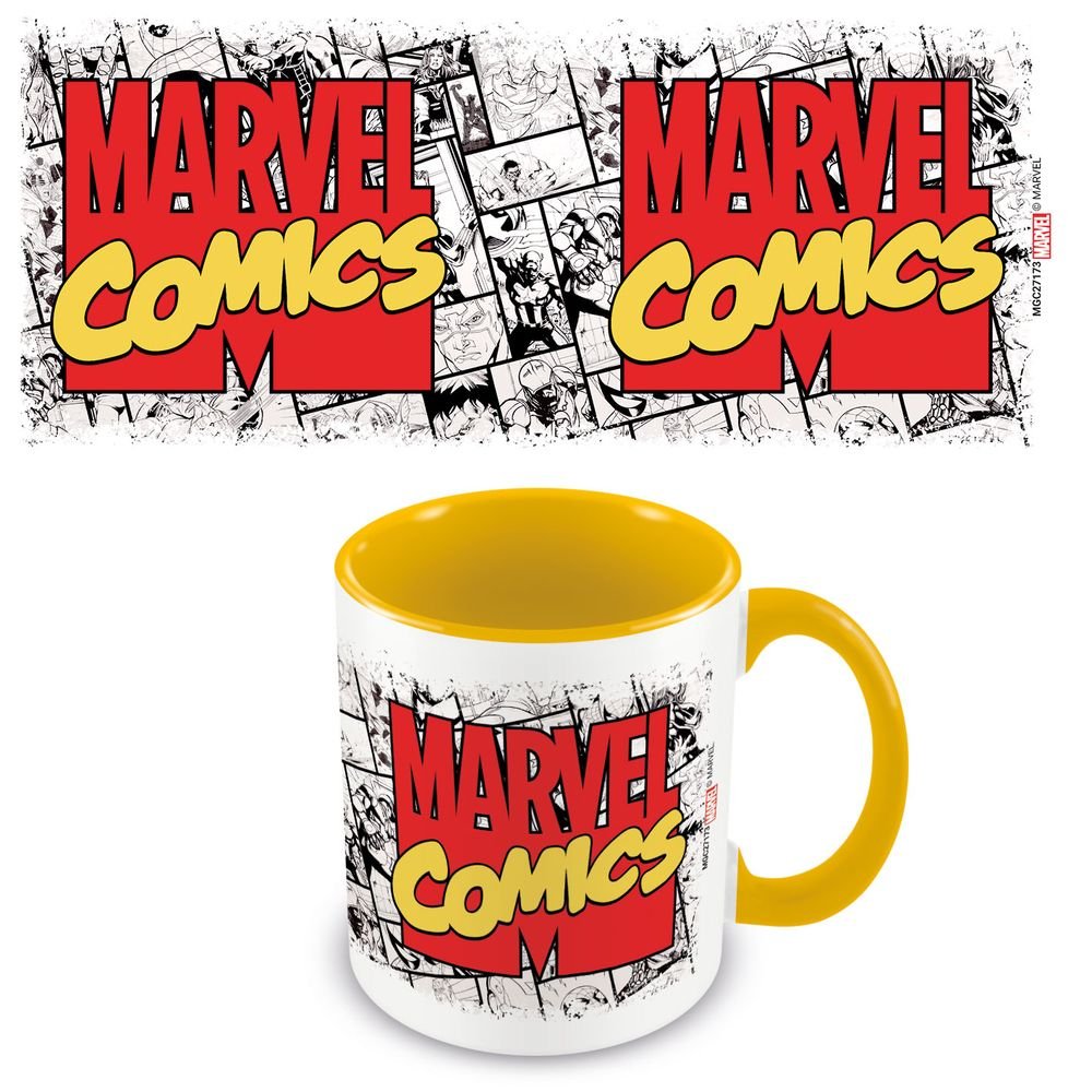Taza Color Interior Marvel Logo 325ml Pyramid International Imagen principal del producto