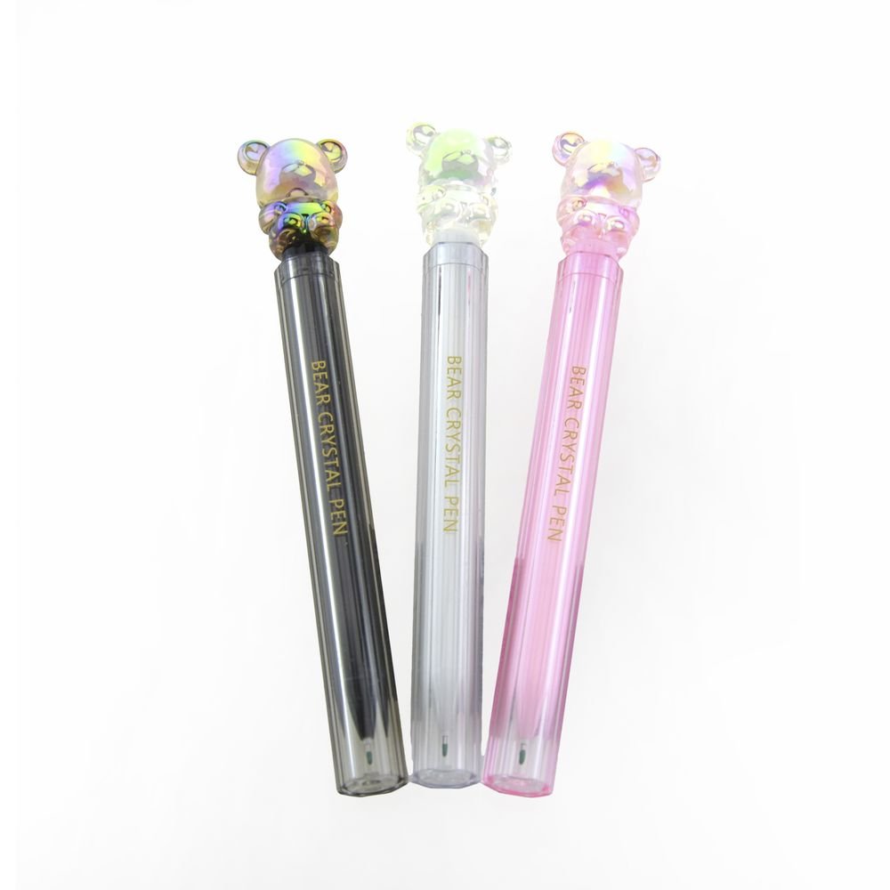 Expositor 48 bolígrafos Bear Crystal Fraga Kawaii