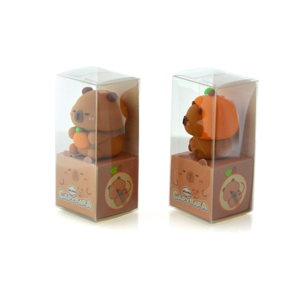 Sacapuntas Capibara Kawaii 16 unidades - Fraga