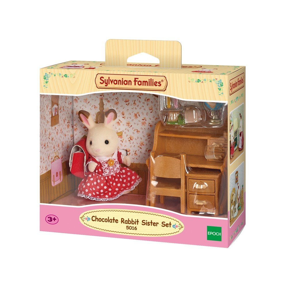 Set de escritorio Freya Conejo Chocolate Sylvanian Families